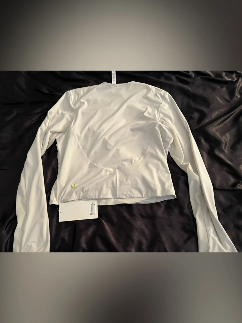 NWT $108 Lululemon Tight-Fit Lined Long-Sleeve Shirt Bone